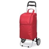 Outdoor Living : Picnic Time Metro Kart Insulated Tote On Folding Trolley (Red)
