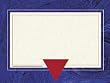 BLUE MARBLE CERTIFICATE BORDER