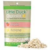 Little Duck Organics Apple Banana Freeze Dried Fruit, 1-Ounce Pouches (pack of 12 )