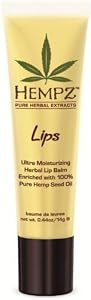 Hempz Herbal Lip Balm with pure hemp seed oil and extract - 0.5 oz