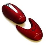 Anycom Inc CC3142 Bluetooth Mouse Red