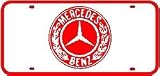 MERCEDES LICENSE PLATE exotic car street sign