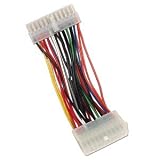 6 20-Pin P/S to 24-Pin M/B ATX Power Supply Adapter Converter Cable