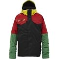 BURTON BOYS FRAY Jacke 2012 cardinal colorblock