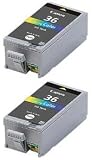 betaInk 2 Pk Compatible Canon CLI-36 Color Printer Ink Cartridges for Canon PIXMA iP100 Mobile, Canon PIXMA Mini260, Canon PIXMA Mini320 w/chip