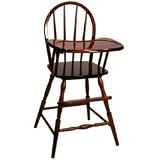 Rochelle Windsor Wooden High Chair Finish: Heritage Cherry