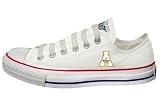Converse - Converse Chuck Taylor All Star Lo Top Optical White Appalachian State University Logo Canvas