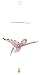 Bird Brain Glass Flapper Flamingo