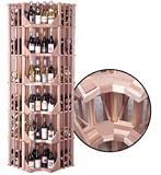 Wine Cellar Innovations Angled Curved Corner Display Wine Rack