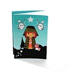 Momiji Itchy Feet Dolls By Nina Zimmermann Collection Greeting Card -- Mabel