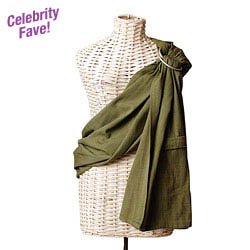 Buy Low Price Cozy Maya Wrap Lightly Padded Sling in Olive Green, Medium LPS-58-M