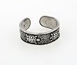 Sterling Silver Blackened Turtle or Tortoise Toe Ring