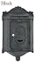 Amco Colonial Wall Mount Locking Mailbox - Black