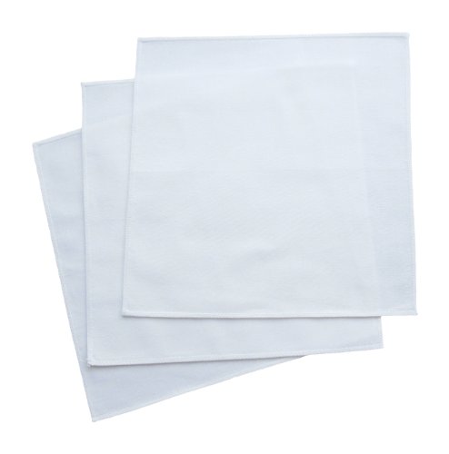 The Organic Handkerchiefs Company Set of Organic Cotton Handkerchiefs, Large