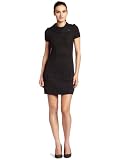Just For Wraps Womens Folder Over Neck Sweater Dress Charcoal Medium