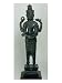 Statue of Vishnu in His Triple Form of Vishnu, Narayana and Vasudeva, Angkor Thom Art Giclee Poster Print, 18x24