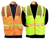 Surveyor Vests - Mesh Top w/Pockets - Case of 12