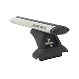 Rhino Rack Silver Aero Bars and Leg Kit for Jeep Commander 4