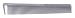 Hair Art Graphite Evenly Spaced Comb 8 Non Slip Finish Firm Grip