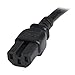 StarTech.com 6ft (1.8m) Heavy Duty Extension Cord, IEC 320 C14 to IEC 320 C15 Black Extension Cord, 15A 250V, 14AWG, Extension Power Cable, Heavy Duty AC Power Cord, UL Listed (PXTC14C156)