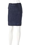 ANLO Women's Gena High-Waist Jean Skirt Size, 32 ANLO Women's Gena High-Waist Jean Skirt Size, 32