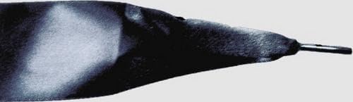 Dr. Martens Unisex-adult Ribbon Laces 8-10 Eye Black EA Ribbon Laces 140CM.