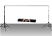 Heavy Duty Background Stand and Light Stand Combo 9ft x 12ft
