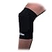 COOLOMG Basketball Knee Pad for Kids Youth Adult Knee Compression Sleeve (1 Sleeve) Baseball Football Volleyball Wrestling Anti-Slip Knee Protector Black L