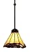 Landmark 038-IA Grape Trellis 1-Light Pendant, 27-Inch, Antique Iron