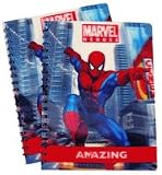 Marvel Spiderman Spiral Notebooks (2 pcs set)