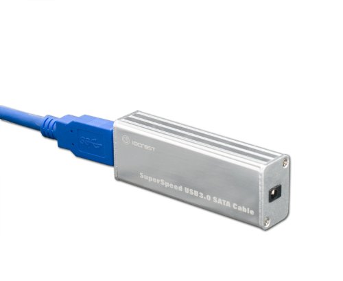 IO Crest USB 3.0 to SATA Cable Adapter For 2.5-Inch and 3.5-Inch Devices (SY-ADA20074)
