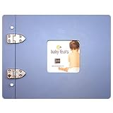 Little Baby Feats Scrapbook Journal by Jack Scrapbooks - Blue