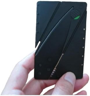 Magcube Credit Card Folding Safety Knife (Black) 2pcs