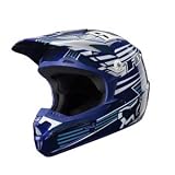 FOX V-1 Race Motocross Helmet Blue M