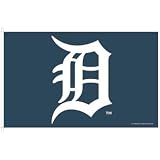 3 x 5 Feet Detroit Tigers Nylon - indoor MLB Flag Made in US.