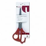 ~:~ UNIVERSAL PRODUCTS ~:~ Stainless Steel Scissors, 7-1/4in, 3in Cut, Orange