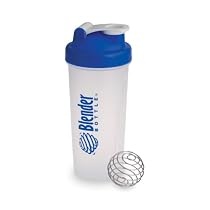 Sundesa BB28-MC01 BlenderBottle 28-Ounce with BlenderBall, Blue