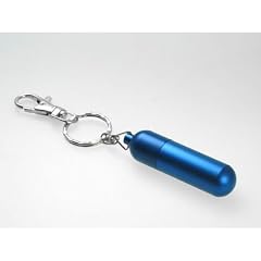 Ultra Leicht Aluminium Kapsel USB 2.0 Flash Pen Drive Memory Stick wetterfest wasserdicht sto�fest Metallic (16GB, Blau)
