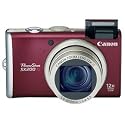 Canon PowerShot SX200IS 12.1 MP Digital Camera with 12x Wide Angle Optical Image Stabilized Zoom and 3.0-inch LCD (Red)