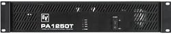 Electrovoice PA-1250T Power Amplifier 1 x 270 Watts at 70/100 Volts 2 U Rack Space Chassis.
