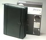 ファイロファックス システム手帳 ギルフォード ジップ バイブルサイズ　黒　Filofax Guildford Zipped