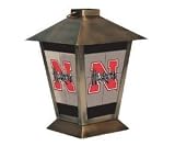 11 Glass Metal Candle Lantern Nebraska Cornhuskers