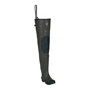 Pro Line� Mens Stream Rubber Hip Waders Felt Sole Brown by PRO-LINE
