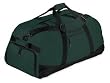 Upscale Denier Poly Oversized Travel Duffel Bag - Hunter