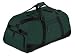 Upscale Denier Poly Oversized Travel Duffel Bag - Hunter