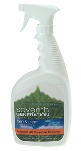 Seventh Generation All-Purpose Cleaner, Free & Clear, 32-Ounces Bottles (Pack of 12)