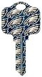 Philadelphia Eagles Kwikset KW1 House Key