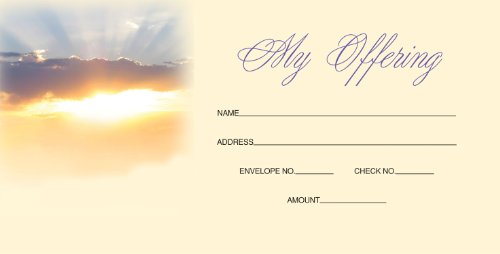 Easter Sunrise Offering Envelope 2011 (Package of 50): He is not here; for he has been raised. Matthew 28: 6 NRSV