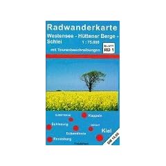 ProjektNord Radwanderkarten, Bl.RD1, Westensee, H�ttener Berge, Schlei: Mit Tourenbeschreibungen, 80 S., zahlr. Fotos