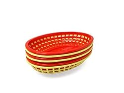 Diner Collection Sandwich and Fry Basket Set 6-pc.